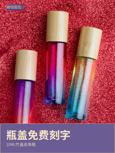 ขวดน้ำหอมแบบโรลเลอร์ 10 มล. แก้ว น้ำมันหอมระเหย น้ำยาเจริญเติบโตผม น้ำหอมแบบพกพา ขวดน้ำหอมสำหรับใช้ในบ้าน ขวดน้ำหอมแบบตัดสินใจ