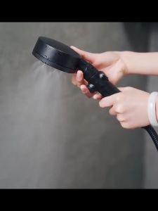 IRhea 3 in 1 Shower Head Set 5-speed Booster Shower Bathroom Shower Set One-key Water Stop