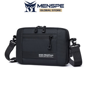 MENSPE Fashion Mens Bag Shoulder Bag Handbag Large Capacity Leisure Bag With USB Hole Waterproof Film Crossbody Bag Portable Messenger Bags Anti-Scratch Bag Sling Bag
