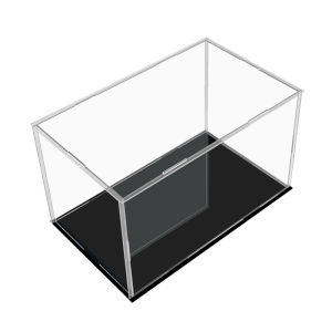 Transparent Acrylic Display Box: Action Doll Storage & Home Organization