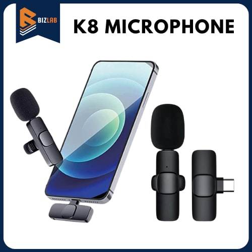 BIZLAB Wireless Lavalier Microphone For Type C Android Wireless Clip bizlab-wireless-lavalier-microphone-for-type-c-android-wireless-clip