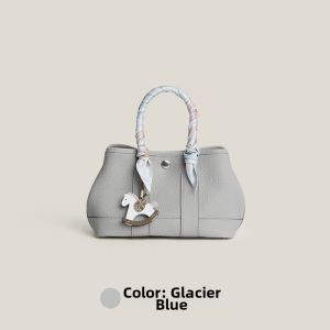 Handmade Wax Line Imported Leather Large Capacity Women Bag