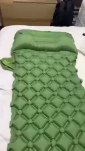 Đệm bơm hơi gấp siêu nhẹ lều ngoài trời đệm ngủ cắm trại đơn tấm chống ẩm