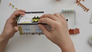 NOOUBY Main Edukasi Puzzle Foam 3D DIY - Mainan Merakit Bahan Foam untuk Melatih Logika dan Imajinasi Anak