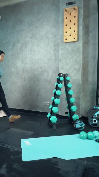 Svarga Hexagonal Dumbbell KG Hexagon Rubber Dumbell Barbell