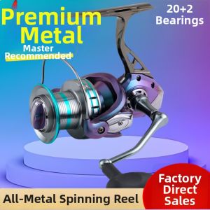 GANGBALI | Anti-Saltwater Long Distance Throwing Iridescent Fish Reel