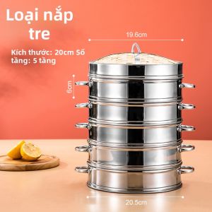 YANXING | Nồi Hấp Tre Để Nấu Ăn