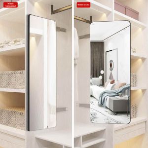 TENGYAGAO | Rotatable and Extendable Wardrobe Mirror