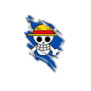 Sablon Setrika Nama Logo Ukuran Proposional 8cm Semua Bahan Kain Kualitas Anti Luntur Kuat Tahan Lama Sablon DTF Tema One Piece