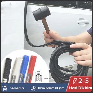 HOHODALINK 【10m】Karet Peredam Pintu Mobil Universal / Karet Pelindung Pintu Mobil Elastis Berkualitas Tinggi Tahan Air Kedap Suara Tahan Korosi Dan Tahan Panas