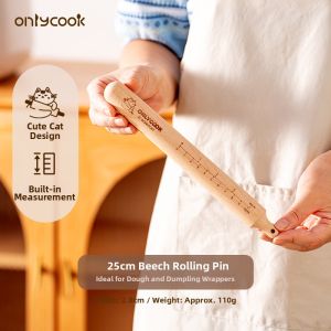 onlycook | Food Grade Child Friendly Rolling Pin