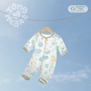 TONGLIANCHUXIN | Summer Bamboo Fiber Light Baby Onesie