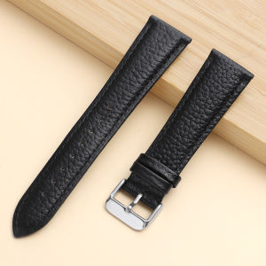 Genuine Leather Strap 18mm 19mm 20mm 21mm 22mm for Men Women Universal Business Cowhide Brown Replace Sport Bracelet Watch Band
