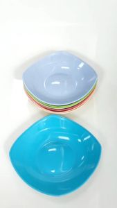 6PCS SAUCER PLATE 5.5” WHEAT STRAW SAUCER PLATE (REUSABLE SAUCER PLATE) PLATITO / PARTY SAUCER / MINI PLATE