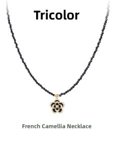 3COLOUR·S | Vintage Luxury French Style Necklace Black Gold