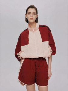URLAZH | Autumn New Loose Sporty Contrast Color Outerwear