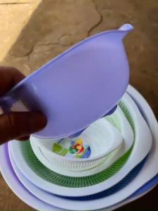 Bộ thau rổ 2 in 1 nhựa Duy Tân đa năng dùng rửa thực phẩm đựng đồ 2T0 2T4 2T83t23t64t0