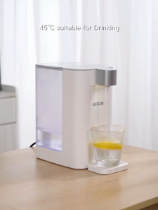 即热式饮水机3L pin plug XM 3L Instant Hot Water Dispenser Home Desktop Water Dispenser Mini Portable Tea Making Bar One-button Intelligent Speed Heating 5-stage Water Temperature Electric Kettle Instant Water Dispenser