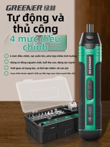 Small Rechargeable Household Electric Screwdriver Set Lithium