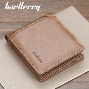 Short Mens Wallet Multi-Function Soft Leather Driving License Business Youth Fashion Multi-Card Slot Money Clip Student Trendy