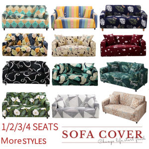 Elastic Sofa Cover Regular&L Shape Stretchable 1/2/3/4-seater Seat Cover Slipcover for Home Decor