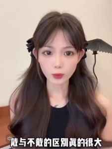 Black Ribbon Small Hair Side Clip Hitam Hair Rambut Kecil Front Hair Claw Cross Clip Hair Accessories黑色蝴蝶结公主头小发夹发夹抓夹夹头发