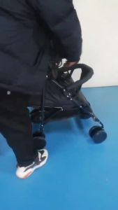 Bebeta Stroller Twin Baby - Reclining Black/Dark Grey