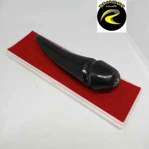 once sedotan tanduk kerbau hitam model unik m109