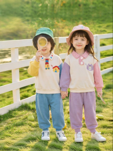 DUDUJIA | Kids Autumn Polo Shirt Long Pants Set New