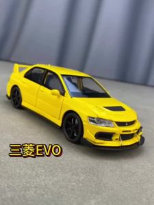 Mitsubishi Evo9LEO 1:32 alloy car model simulation JDM racing toy boy childrens amusement bike collection decoration