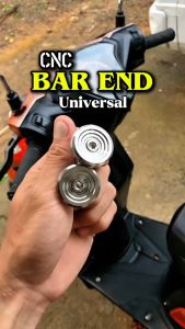 JIANTAI Motorcycle CNC Handle Bar End Alloy Decoration Handle Plug Grip Stop Universal 1 Pair Made In Thailand