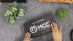 MCC Project - Sandal Pria Slip On Casual Motif ECT Strip Bahan Karet Phylon Premium Size 36-43