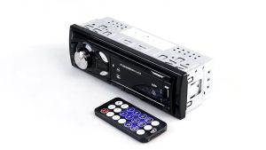 COD Taffware Tape Mobil Audio USB Bluetooth 5.0 Super Full Bass 60W dengan Remote - Hitam