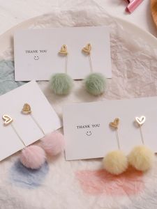 ต่างหูทรงยาวสไตล์เกาหลีสำหรับผู้หญิงในฤดูใบไม้ร่วงและฤดูหนาว เครื่องประดับแฟชั่นที่สวมใส่ได้หลากหลาย ต่างหูทรงห่วงแบบยาว