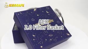 58.5MM Espresso Filter Basket AEX 18 22g With Puck Screen For E61 Bottomless Portafilter Barista Tool Coffee Machine Accessories