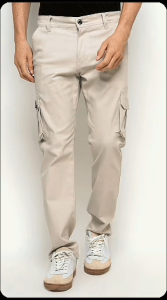 Asoheh Celana Cargo Panjang Slimfit Tactical Stretchy Adem Ringan Santai Modern Pria