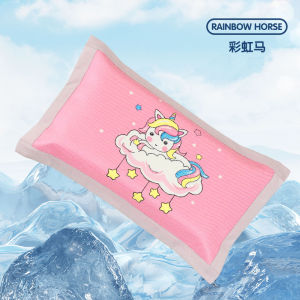 Natural Ice Vine Silk Pillowcase Latex Pillow Core Cover Washable Children Baby Summer Pillow Towel Single Person Bedding