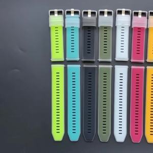 Silicone Strap For Samsung Galaxy Watch 3 45mm 46mm Gear S3 Semi-Transparent Two-Tone Replacement band For Huawei GT 6 Pro 46mm