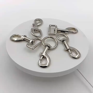 Alloy Double Head Hook Traction Buckle for Pet Chains Luggage Clamps Gun Buckles Universal Durability Secure Grip