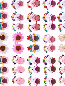 แว่นวันเกิด ส่งจากไทย แว่นตาวันเกิด แว่นตาแฟชั่น งานปาร์ตี้ แว่นเค้ก Party glassesพร๊อบถ่ายรูป แว่นปาร์ตี้