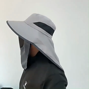 Sun Protection Bucket Hat For Men/Women Hat With Face Cover Fisherman Hiking Hat Outdoor Visors cap