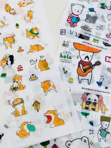 Creative Japanese Korean Style Cute Cartoons Deco Stickers I Kawaii Animals DIY Decorations Journal Scrapbooking Stationery Labels