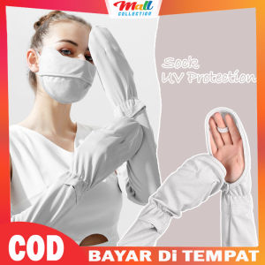 MALL Sarung Tangan Panjang Anti Sinar UV Manset Lengan Mobil Motor Anti Panas SRG14