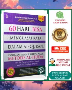 Paket 2 Buku 60 Hari Bisa Menerjemahkan dan Menguasai Kata dalam Al-Quran Panduan Belajar Bahasa Arab Metode Al-Huda Karya Ustadz Ahmad Huseno Penerbit Renebook