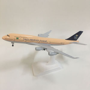 Mô Hình Máy Bay Boeing 747 JASON TUTU 20CM Chất Liệu Kim Loại Đúc Tỷ Lệ 1/300 Quà Tặng Sưu Tầm Dành Cho Người Từ 14 Tuổi Trở Lên Chủ Đề Ả Rập Xê Út