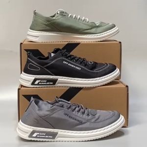 (FREE BOX) Sepatu Pria Dewasa Sneakers Sport Fashion Trendy (WITH BOX) JL128188