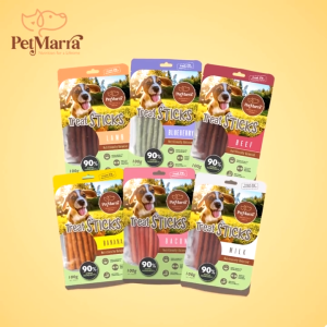 PetMarra Treat Sticks Dog Treats Lamb Flavor 100g snacks treats snack dogs puppies pet foods all stages
