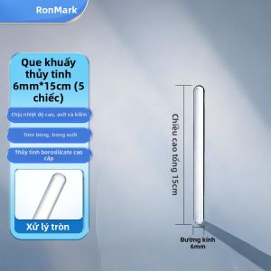 WEVOLA | Que Khuấy Thủy Tinh Trong Suốt