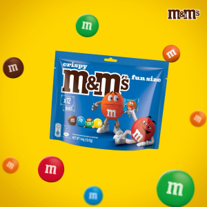 M&MS Crispy Chocolate Fun Size 144G Chocolate / Crispy / Gift