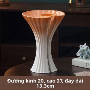 Vại Hoa Sứ Wabi-Sabi In 3D